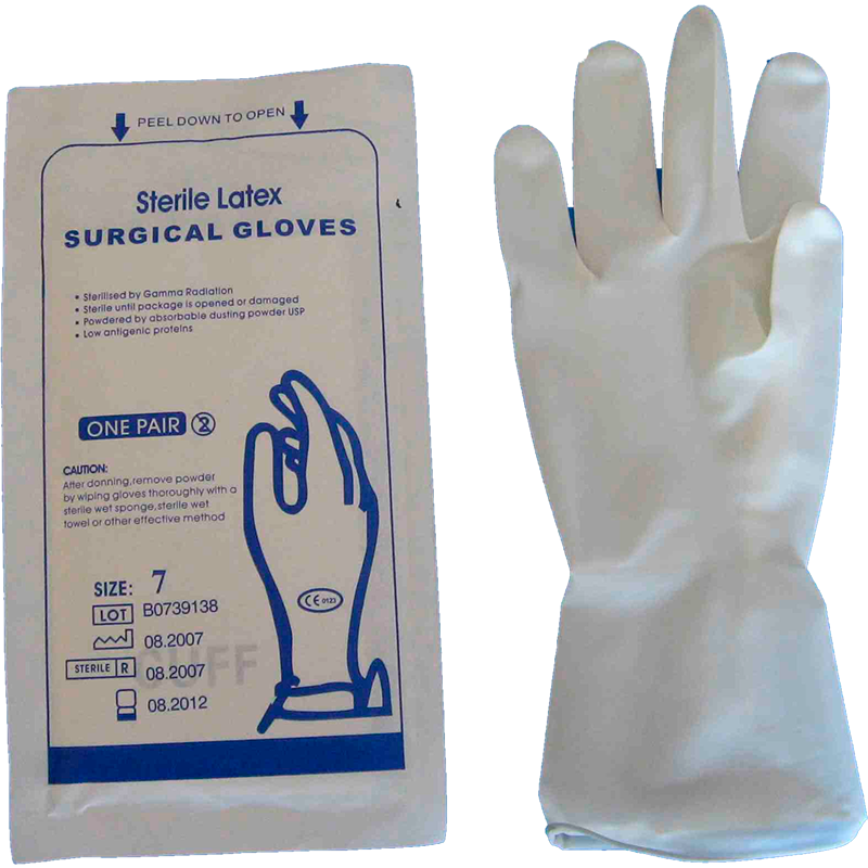 Guantes de cirugia Esteril