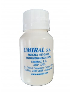 Mecha iodoformada al 10%